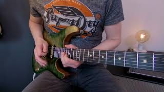 Don&#39;t Say It&#39;s Over Guitar Solo Steve Lukather cover Bobbys Backing Track