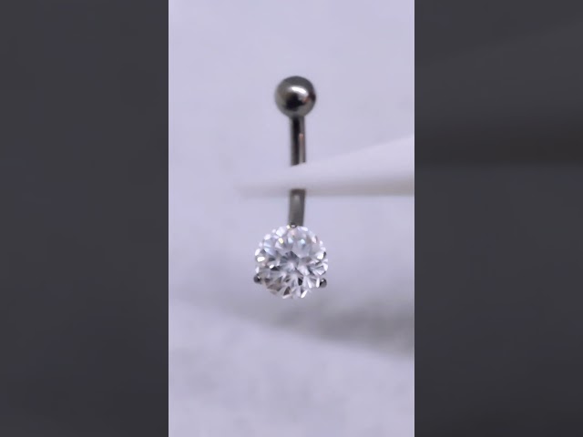 Vídeo relacionado con DMNQ Piercing Ombligo Titanio y Acero Quirúrgico - 4 Pcs Anillo De Acero Inoxidable Para El Ombligo Con Bola De Cristal Circonita 10 Mm