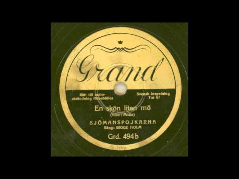 SJÖMANSPOJKARNA MED BIGGE HOLM - EN SKÖN LITEN MÖ