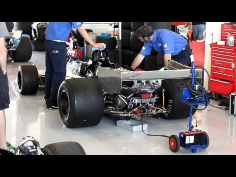 Thumbnail for Surtees TS19 in pits at Silverstone Classic   July 24th 2011