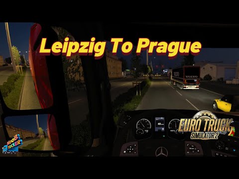 Euro Truck Simulator 2 | Driving from Leipzig To Prague | Mercedes Benz New Actros BigSpace