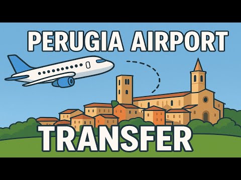 Como chegar ao Aeroporto Internacional de Perugia