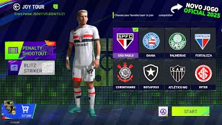 FINALMENTE! NOVO JOGO DE FUTEBOL PARA ANDROID COM GRÁFICOS ABSURDOS, NOVOS MODOS E 1v1
