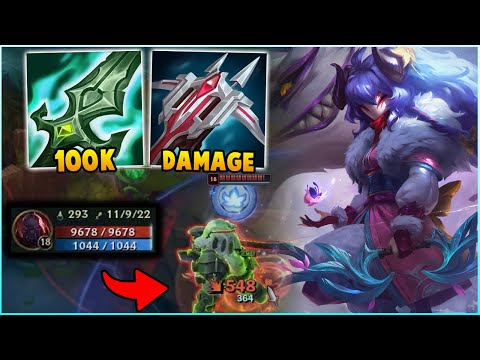 Tanks Get 10k Hp In Season 13... But Ruined King Kindred Does 100k Damage?! - League of Legends