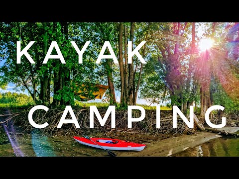 Kayak Camping on Island with Minimal Gear