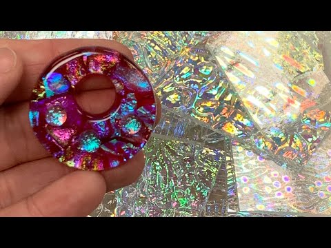 Clear Dichroic Glass #FacebookLive