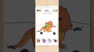 Brain Test 2 Level 5 Quest For Brainiac Tricky Stories Puzzles Short #gamers #gamingplay #level5