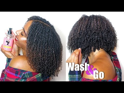 Wash and Go | Shingling Method | Camille Rose Curl Maker | 3c/4a Natural Hair Video