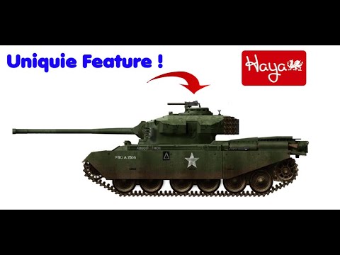 Haya 1/16 Centurion Unique Feature -- Commander & Machine Rotate !