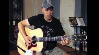Ozzy Randy Rhoads guitar intro to Revelation Cover by Chris Cox