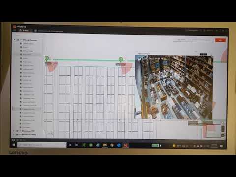 Warehouse Security Camera E Map On Nvms V3 Software