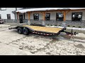 2021 Ironbull 102 X20 Buggy Hauler Car Trailer 9990 GVW 102 DECK DRIVE OVER FENDERS