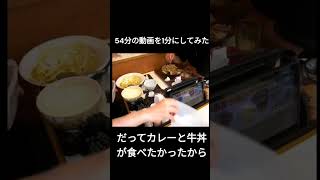 ５４分の動画を１分にしてみた