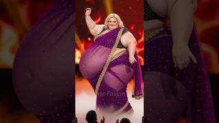 Download lagu America’s Got Talent Transformation Dance | Russian Woman’s Royal Purple Sari Performance #AGT mp3