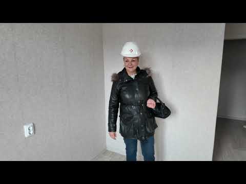 Будущие жильцы домов на Русской, 57ш посмотрели свои новые квартиры.