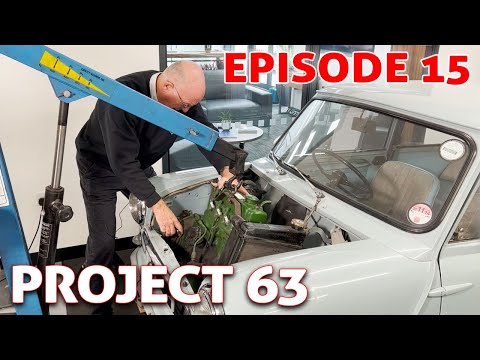 Project 63 part 15 - Removing the 850 engine and front subframe