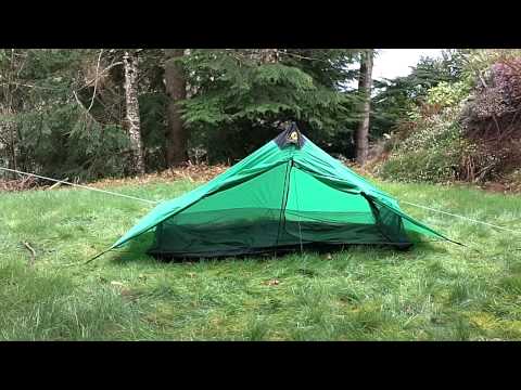 Six Moon Designs Lunar Solo 2011 tent set up