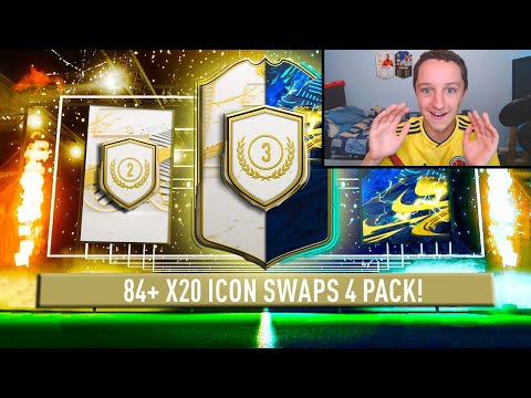 Opening the 84+ x20 pack & 83+ x25 pack... | FIFA 21 ICON SWAPS 4