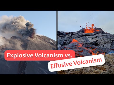 Volcano Eruption Styles - Explosive vs. Effusive | Volcanology 8