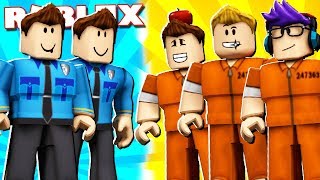 THE PALS POLICE vs PRISONERS! (Roblox Jailbreak)