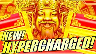 HYPERCHARGED! THIS NEW SLOT CAN PAY BIG!! 🤑 Slot Machine (LIGHT & WONDER)