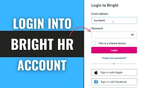How to Login Into Bright HR Account (2025) | Sign In to Bright HR Account