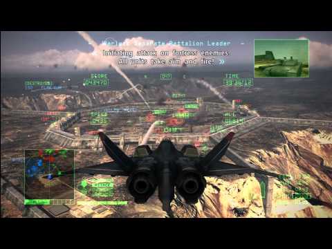 Ace Combat 6: Fires of Liberation Mission 10 (Ragno Fortress)