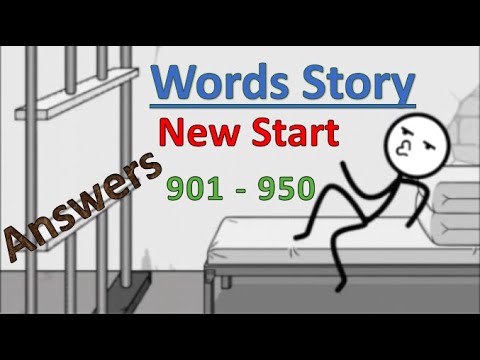 New Start | Day 901 - 950 | Answers Provided | Words Story