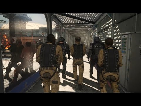 Escaping Atlas Prison Camp - Call of Duty Advanced Warfare