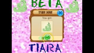 Trading For A Beta Tiara ( Animal Jam ) OMG!!