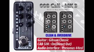Mooer Micro PreAMP 008 Cali MK3 - Based on Mesa Boogie MKIII Video