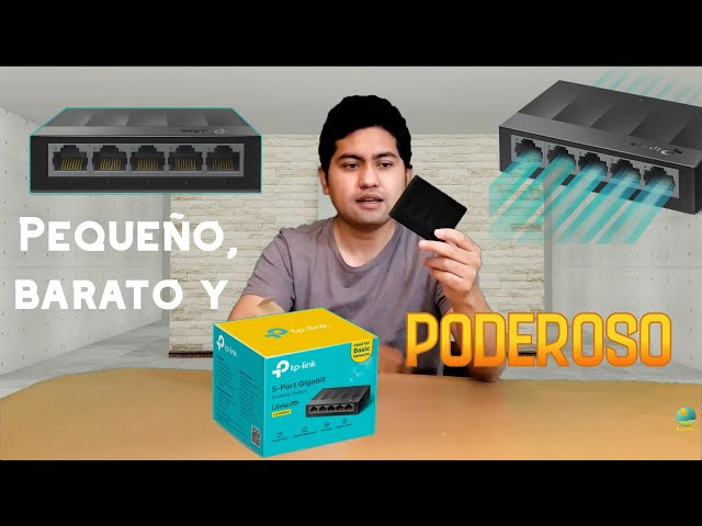 Vídeo relacionado con TP-Link LS1005G - Switch Gigabit 5 Puertos, Plug & Play, Carcasa Plástico