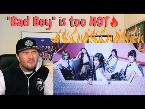 RED VELVET - "BAD BOY" MV Reaction! (Half Korean Reacts)