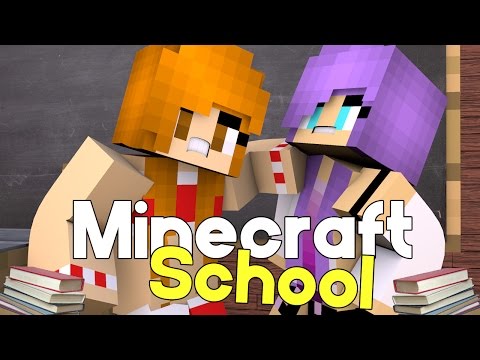 EPIC GIRL FIGHT in Minecraft School!
