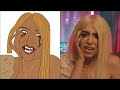 POP DRAWING MEME 215 AVA MAX SWEET BUT PSYCHO Ruby Fun Shorts