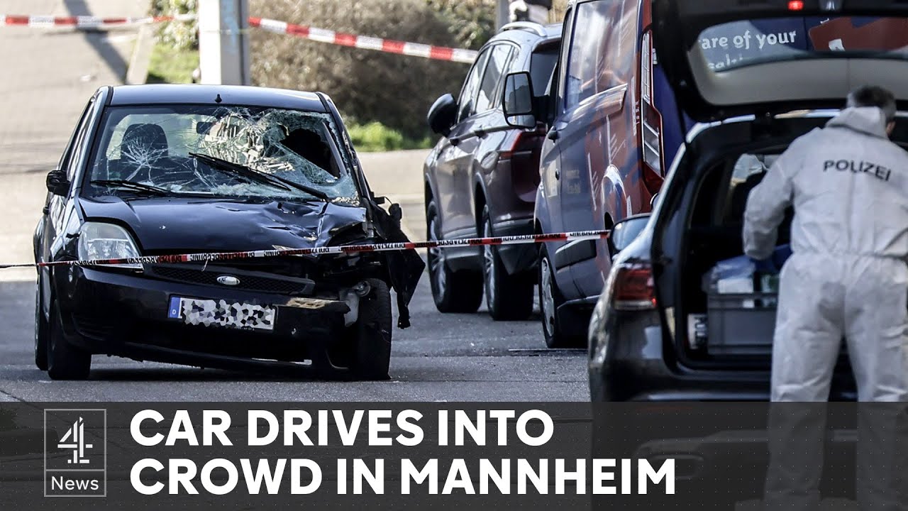 Mannheim: Germany car attack kills at least two