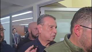 Otra ves sale huyendo a la Prensa el presidente de la CDAG