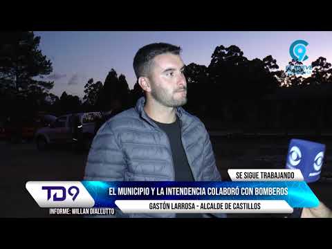 INVESTIGAN ORIGEN Y RESPONSABILIDADES POR INCENDIO EN ROCHA
