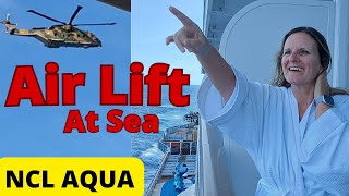 Emergency at Sea: Passenger Airlifted Off Norwegian Aqua
