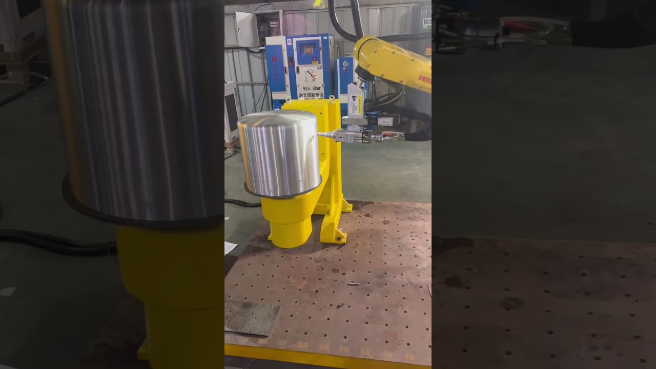 Exhaust Pipe 3D Vision Cutting | ±0.1mm