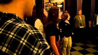 Algonqapella performing "Runaway Baby" for Straight No Chaser!