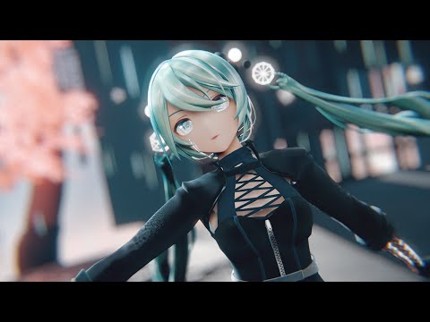 {MMD} ヒビカセ Resonate【YYB初音ミク】