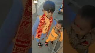 happy raksha bandhan cute little  brother ♥️😍#dosti #bhai #love #bhaiya