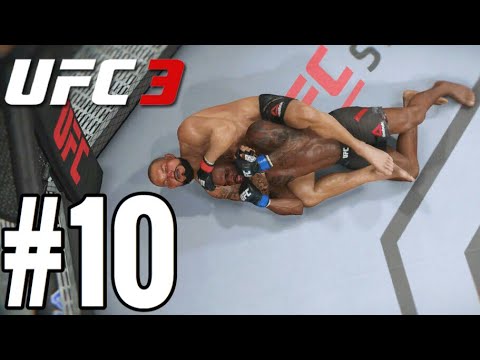 UFC 3 Light Heavyweight Career Mode Walkthrough Part 10 - TITLE DEFENSE!