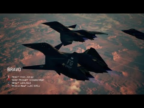 Ace Combat 7 | Multiplayer | Falken Light Show