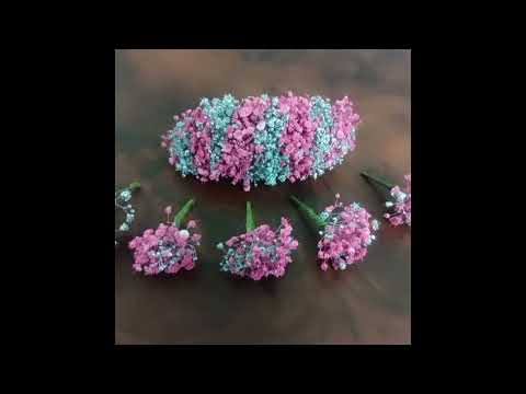 all flower making done for our customized outfit