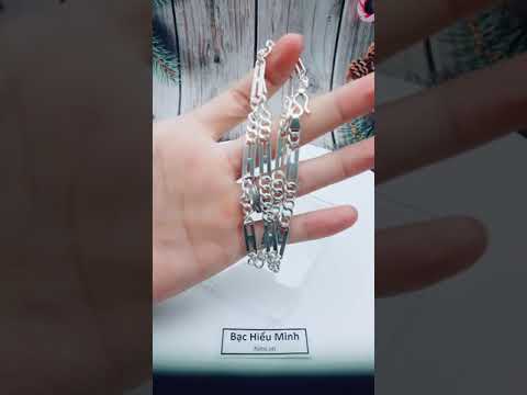 Dây bạc nam Bạc Hiểu Minh DBN020