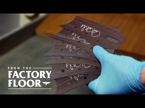 How We Make Our Headstock Veneers | From The Factory Floor | PRS Guitars
