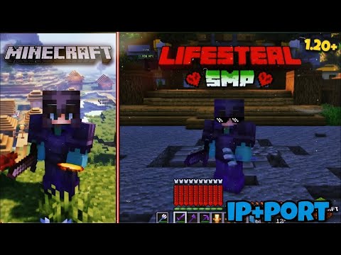 Insane Lifesteal SMP Server - Join Kisnay Gamerz now!