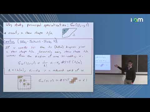 Alejandro Morales: "Asymptotics of principal evaluations of Schubert polynomials"